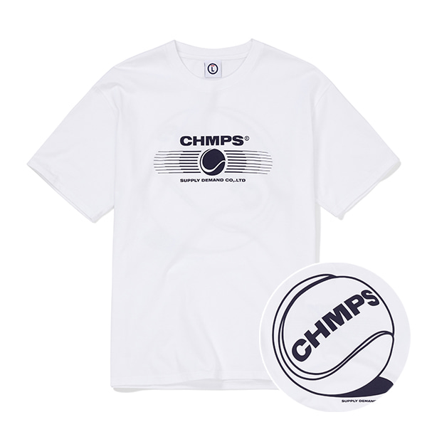 CHMPS TENNIS TEE B22ST17WH